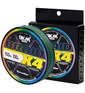9KM DWLIFE Braided Fishing Line Thin Diameter PE Fishing String Heavy Duty Fishing Line Wear-Resi...