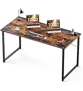 HYZSWGC 47 Inches Computer Desk, Study Workstation, Modern Simple Style Desk for Home Office, Stu...