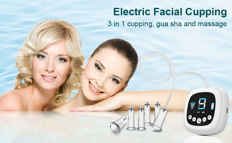 Electric Facial Cupping Set