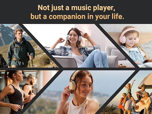 MP3 Player with Bluetooth and WiFi