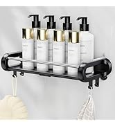 JOTPE Strong Suction Cup Shower Caddy, Shower Shelf for Home &amp; Kitchen Storage, NO-Drilling Remov...