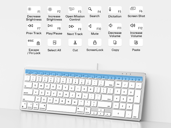MacBook Air/Pro Keyboard and Mouse