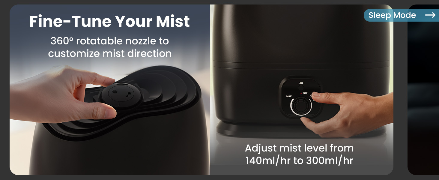 Everlasting Comfort 6L Humidifiers for Bedroom