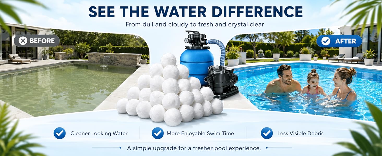 POOL FILTER BALLS