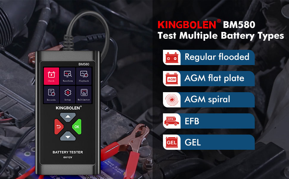 multiple battery tester car battery tester