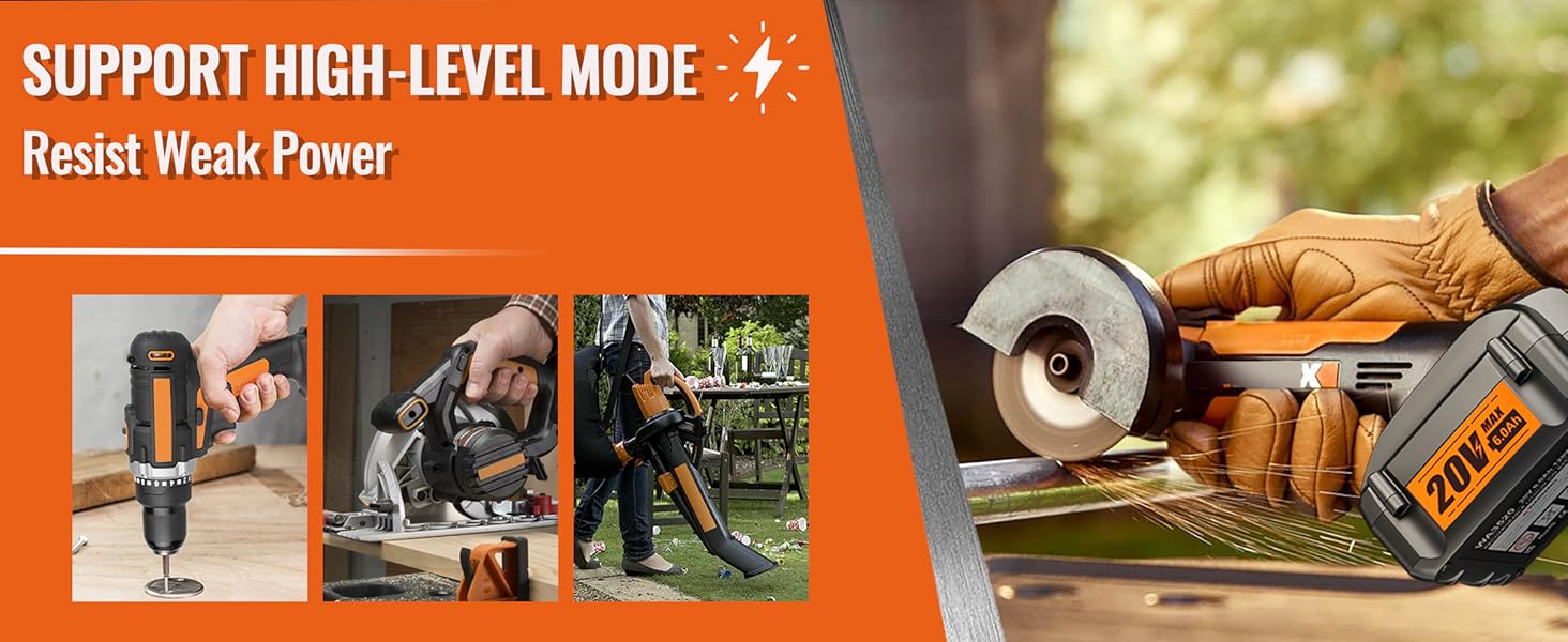 compatible with worx 20v tools