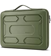 DOMISO 15.6 inch Laptop Sleeve with Handle Shockproof Waterproof EVA Protective Case for 15.6