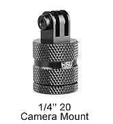 gopro Aluminum 1/4 inch 20 Camera Mount