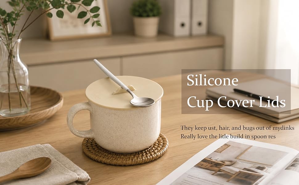 Silicone Cup Cover Lids