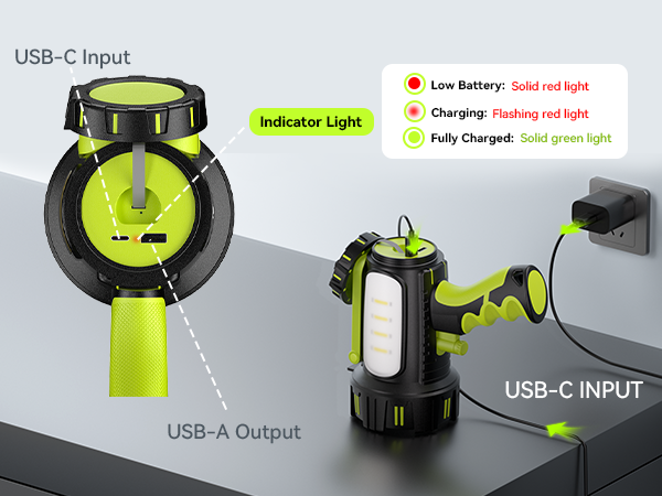 rechargeable flashlight