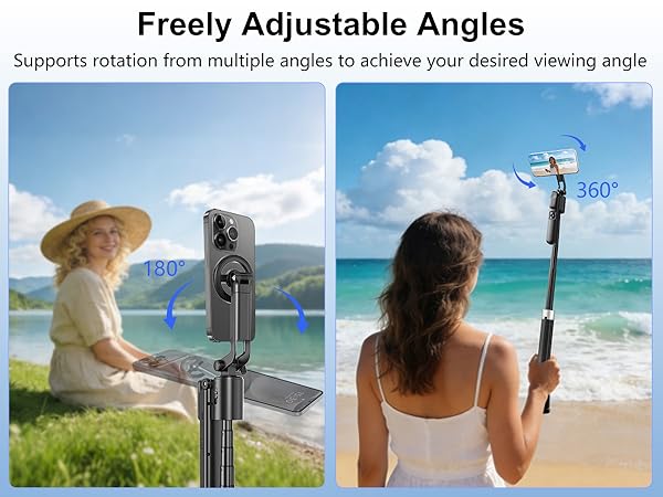 auto face tracking tripod 360 rotation with stand