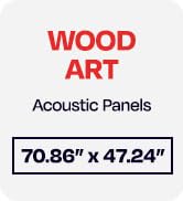 Wood effect panels