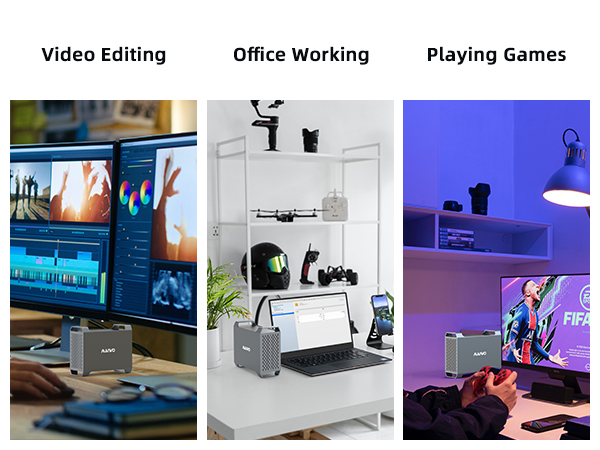 maiwo 2 bay das raid enclosure usb c to 3.5 sata hdd enclosure dual bay