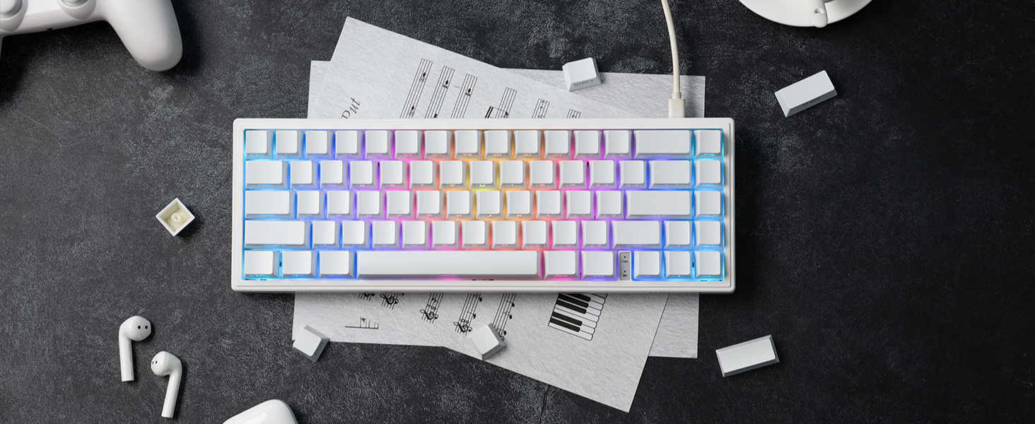 womier cherry profile key caps,keyboard keycaps