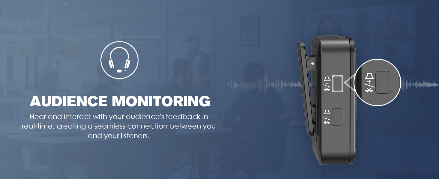 Wireless Lavalier Microphone for iPhone