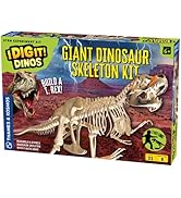 Thames &amp; Kosmos Giant Dinosaur Skeleton Kit | STEM Activity | Build a 26-in Long T. Rex Skeleton ...