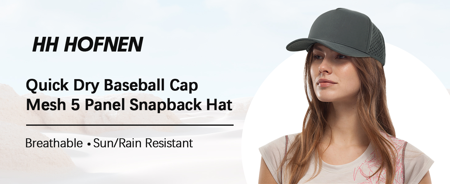 quick dry baseball cap