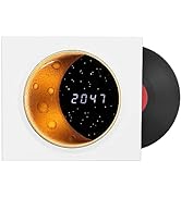 Retro Bluetooth Speaker, Wireless V5.3 Alarm Clock Portable Speaker with 12 Hours Playtime, Old F...