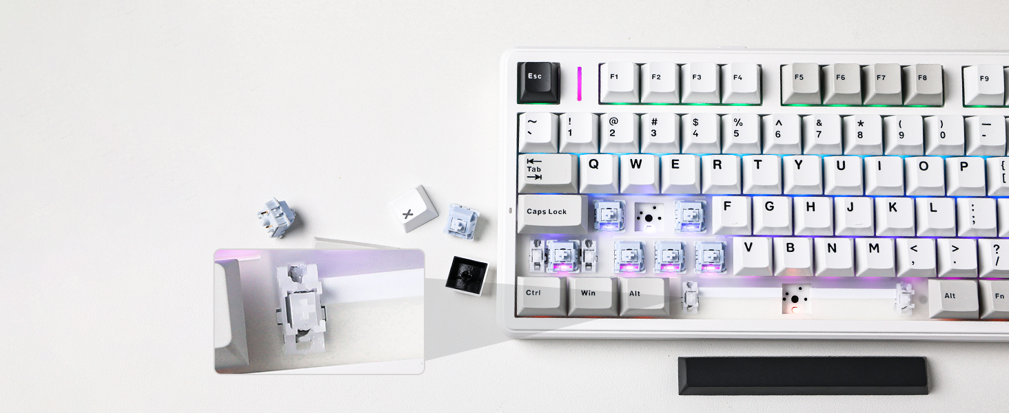 F99 PRO wireless gaming keyboard