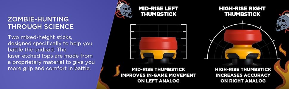 KontrolFreek Performance Thumbsticks COD Deadshot Daquiri Playstation Xbox
