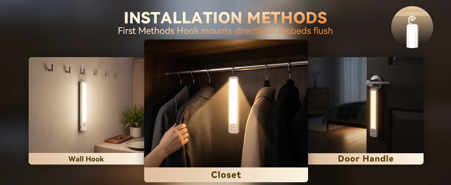 lights for closet
