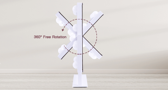 small lighted mirror