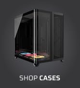 CORSAIR AIR 5400 RS-R ARGB Triple-Chamber Mid-Tower Panoramic PC Case – 3X Pre-Installed Reverse-...