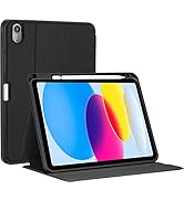 ProCase Smart Case for iPad (A16) 11th Generation 2025/2022 iPad 10th Generation with Pencil Hold...