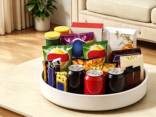 Living room – for storing fruits, snacks, beverages and other items