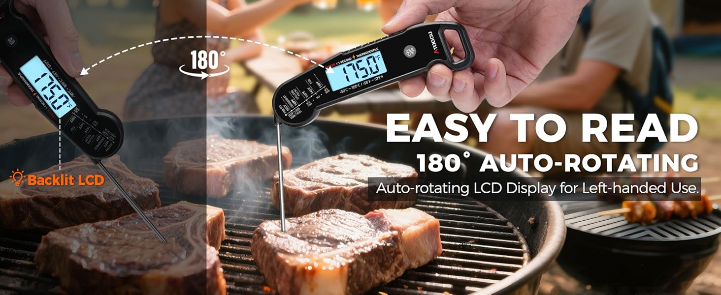 ATOGOU Thermocouple Meat Thermometer