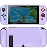 Protective Case for Nintendo Switch 2017, Dockable Silicone Switch Case, Ergonomic Grip Cover Sho...