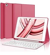 BORIYUAN iPad 10.2 inch Case with Keyboard, Magnetic Detachable Bluetooth Keyboard, Auto Sleep/Wa...