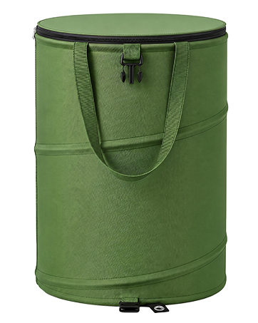Pop Up Outdoor Trash Can Collapsible Camping Trash Can Recycle Bin Leaf Bags Lawn Bags