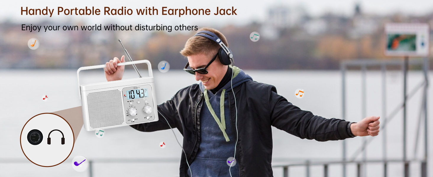 battery powered radio