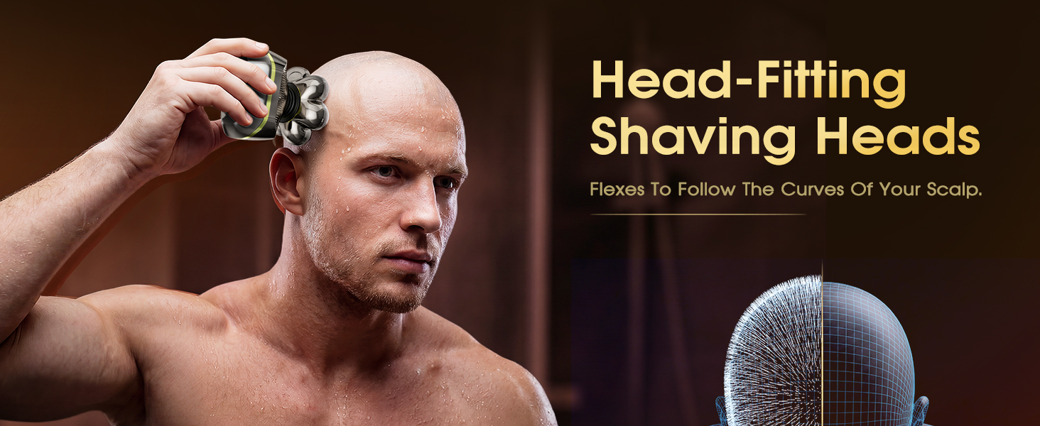 Electric Head Shavers for Bald Men