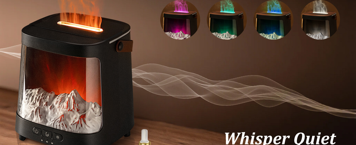 Essential Oil Scent Diffuser,300ML Aroma Ultrasonic Aromatherapy Fragrant Humidifier Vaporizer