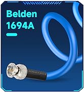 Superbat SDI Cable BNC Cable 3G/6G/12G (Belden 1694A) for HD-SDI Video Security Camera Converter