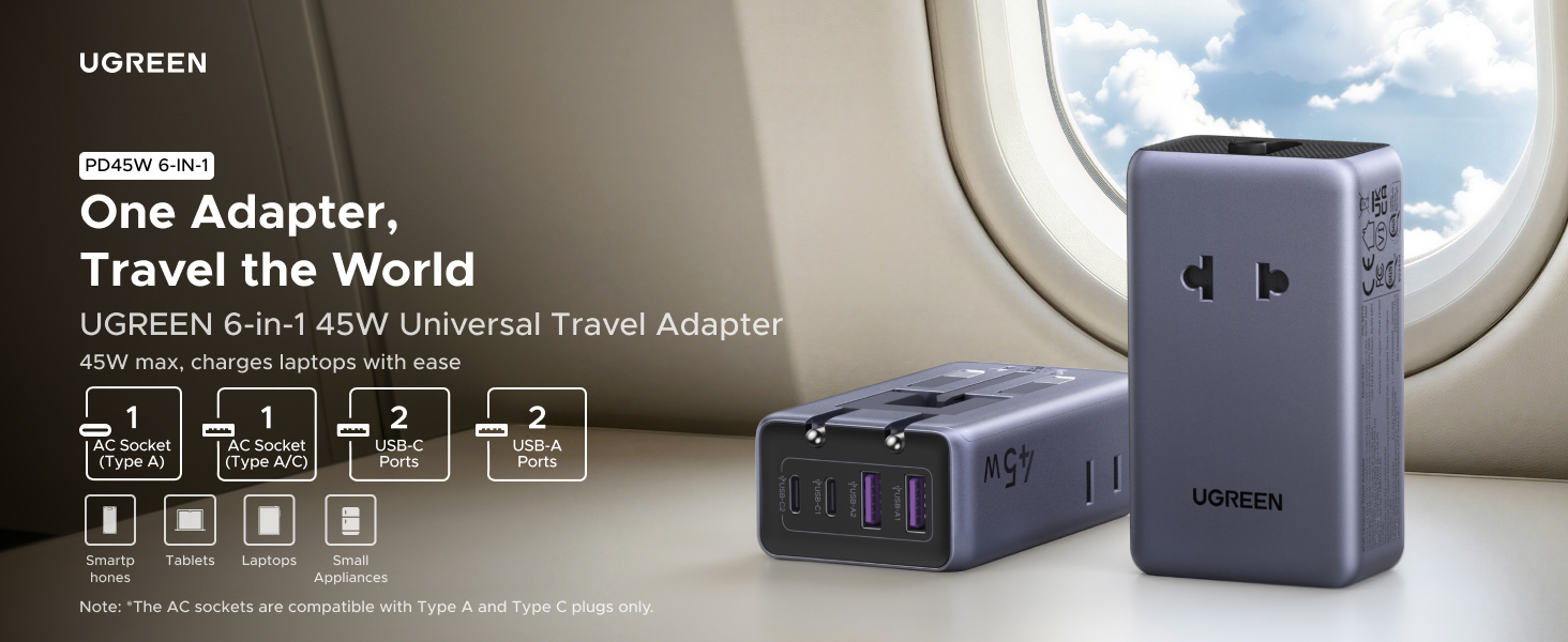 One Adapter, Travel the World
