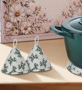 Enameled Cast Iron Dutch Oven - JINCHUFURI 5 Quart Cast Iron Dutch Oven Enameled Oven with Lid fo...