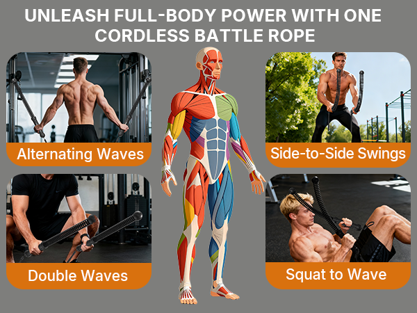 Exercise different parts of the body