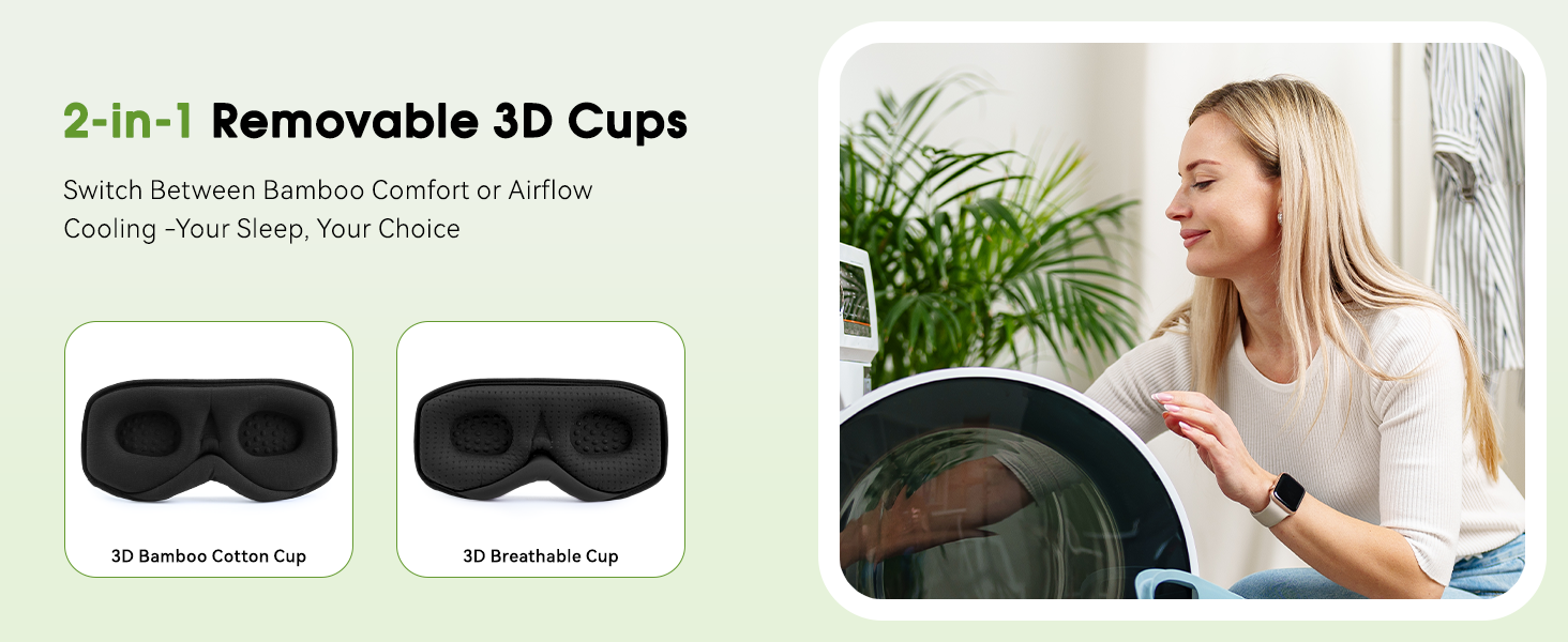 Bluetooth eye mask is perfect for naps, insomnia, air travel and meditation