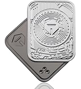 Mechaniker Metal Poker Fidget Slider Toy for Kids Adults, Magnetic Haptic Coin Fidget Pad Push Ca...