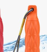 KOOLTAIL Floating Dog Pool Toys - Bright Bumper Interactive Water Toy, 2 Pack EVA Chew Fetch Toy ...