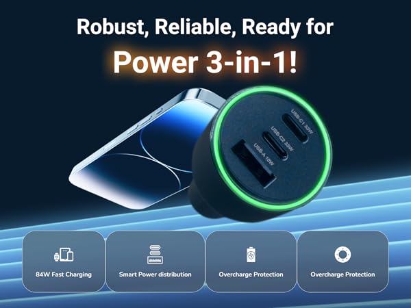 Robust, Reliable, Ready for Power 3-in-1!