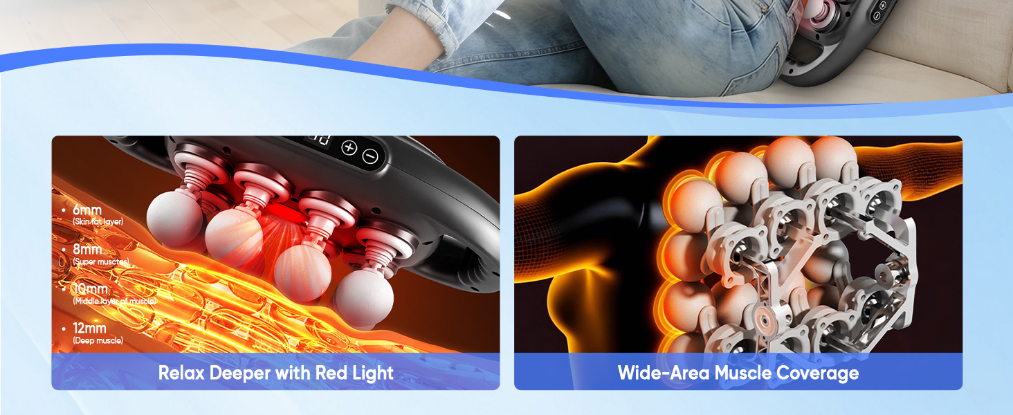 16 head massage gun, massager gun