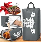 Upgraded Insulated BBQ Blanket for Resting Meat-BBQ Smoker Accessories Gifts for Men Dad Husband-...