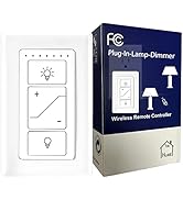 Plug in Lamp Dimmer (Plug in Lamp Dimmer) Digital Dimmer Light Switch for Dimmable LED/CFL Lights...