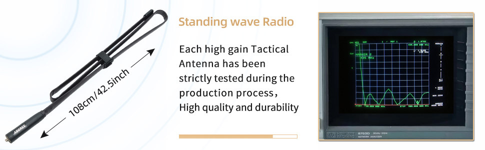 108 standing radio antenna