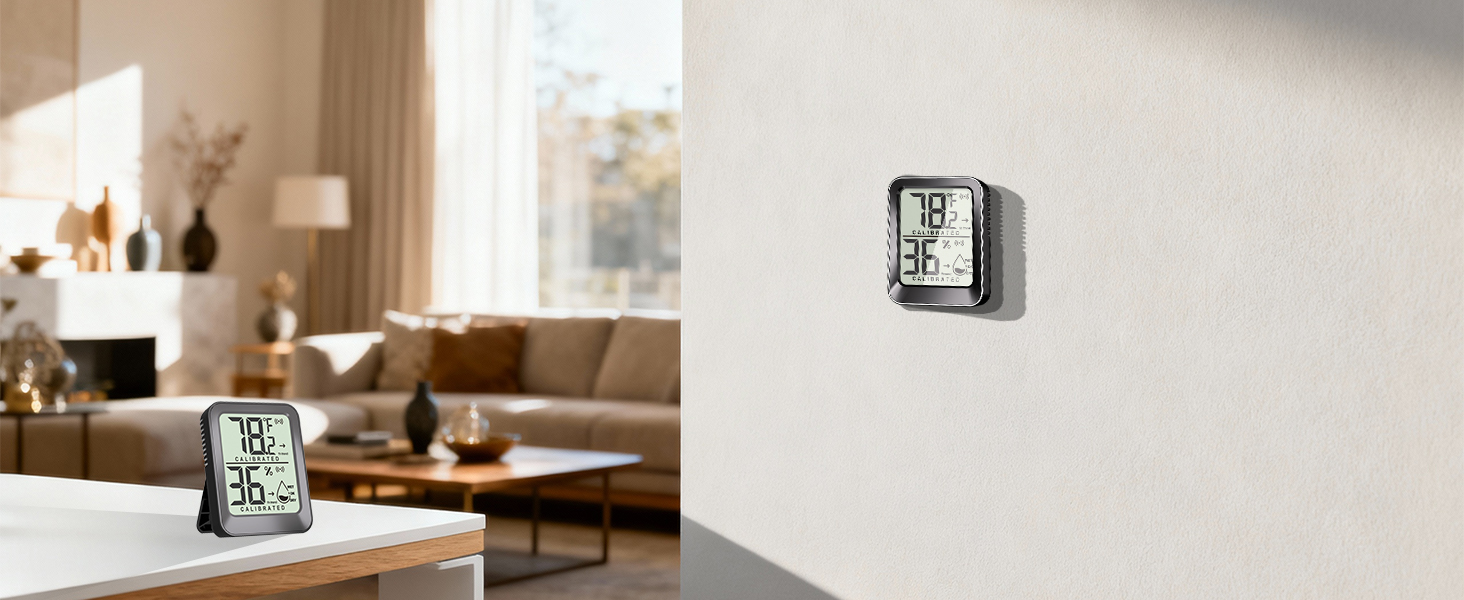 Hygrometer Indoor Humidity for Living Room
