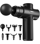 LEERCON Massage Gun Deep Tissue, Mini Muscle Massager Gun for Pain Relief | Electric Back Massage...